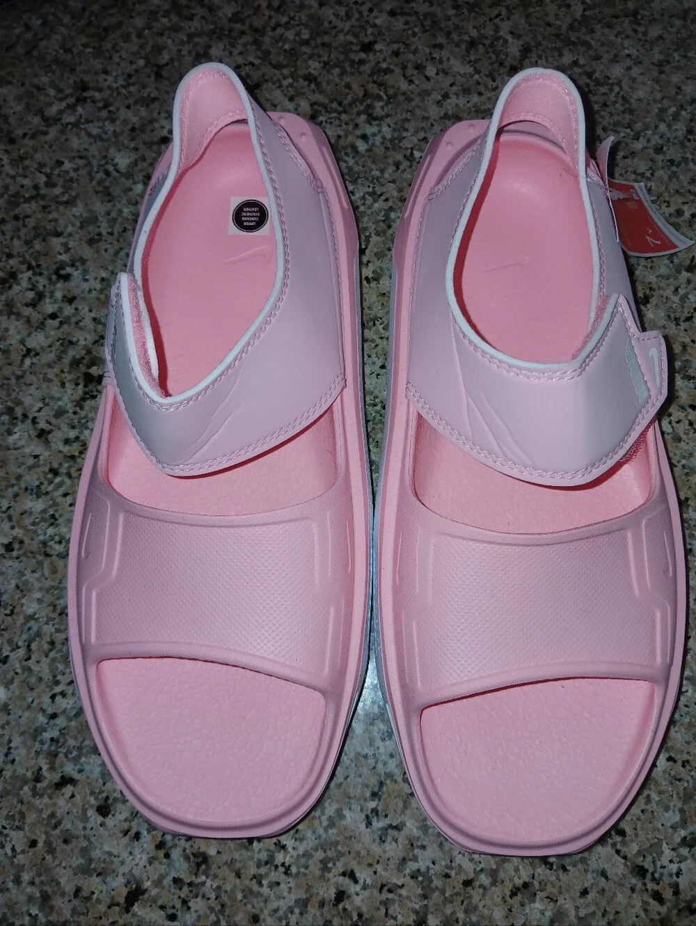 Nike Kids Pink Playscape Sandals - Girls' 7Y